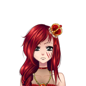 Fille rousse, princesse, manga, rebelle