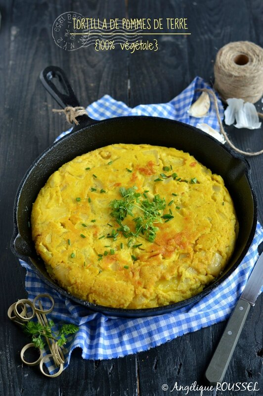vegan tortilla pommes de terre