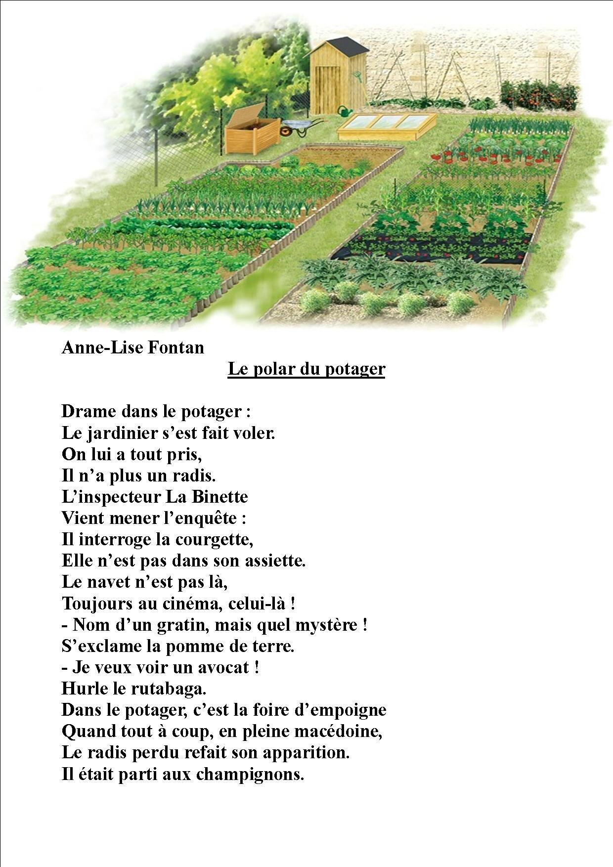 Le Polar Du Potager Anne Lise Fontan