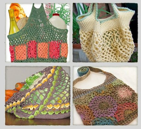 inspiration sac filet crochet