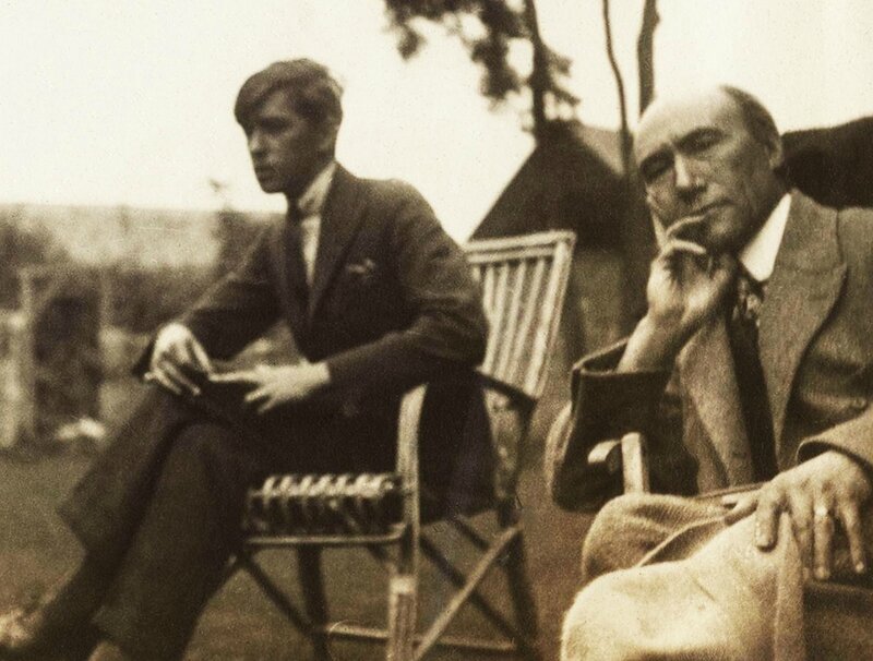 Gide et Marc Allegret vers 1920-1921