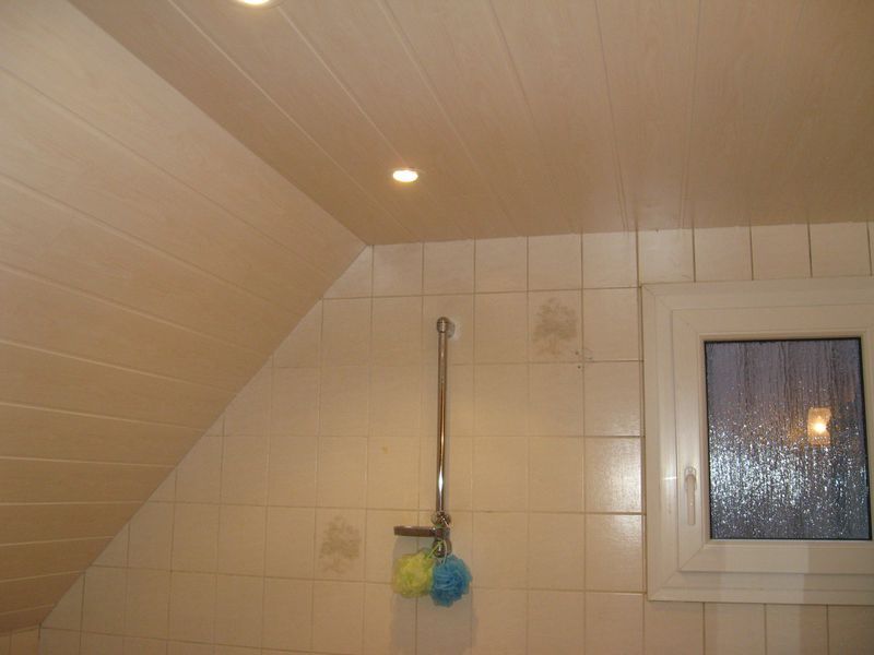 Le plafond de la salle de bain les loisirs creatifs de sonia Spots Créatif plafond