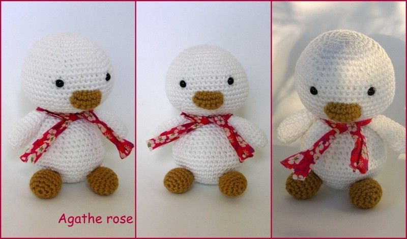 Mon petit amigurumi ? moi - Agathe rose