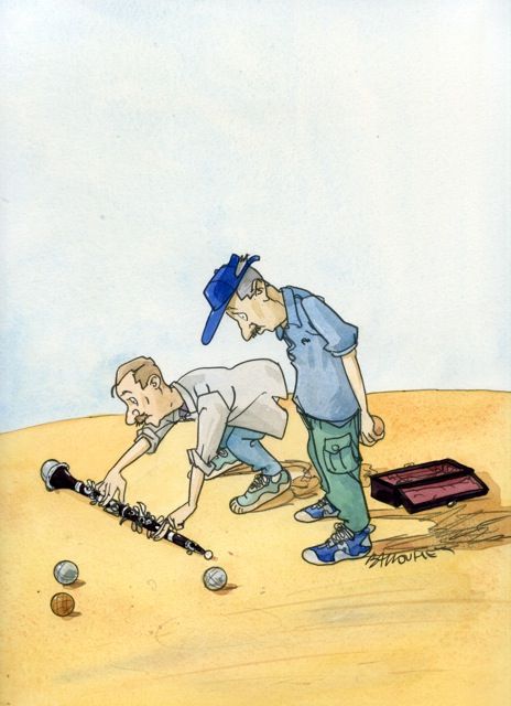 Pétanque 1 (Collection particulière)