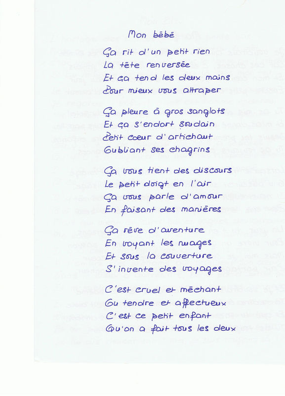 Dissertation Poesie Amour