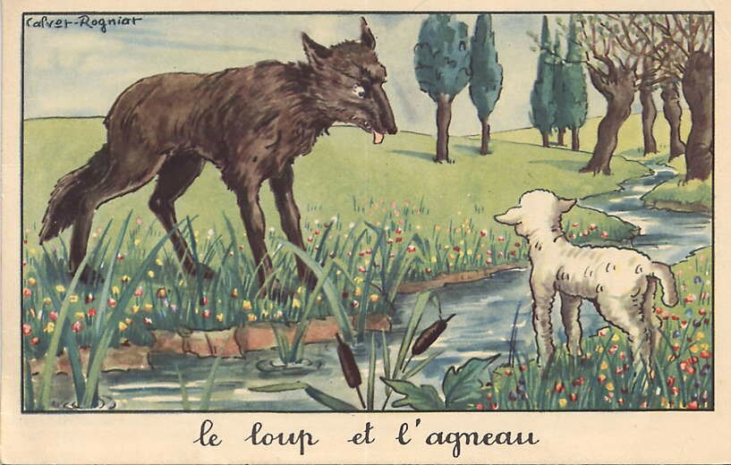 le loup et l agneau