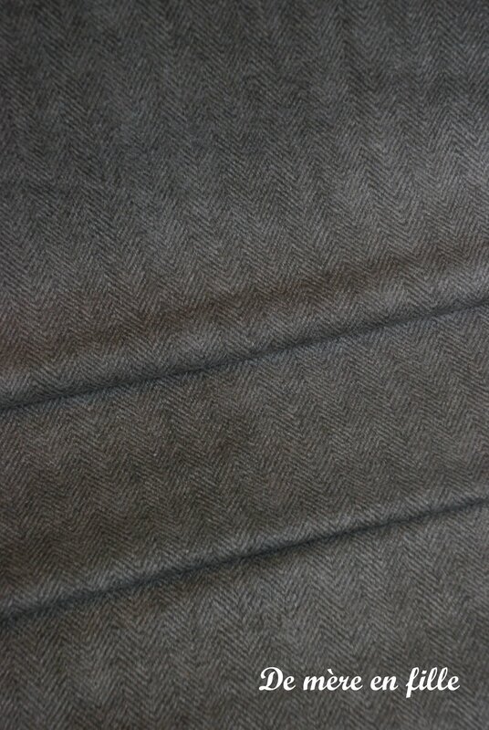 gris foncé chevrons