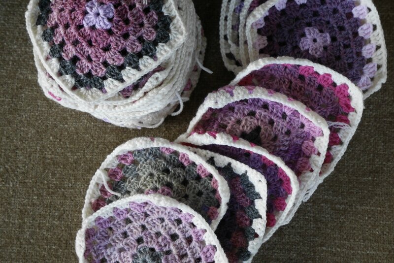 Plai en grannies roses -130
