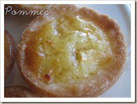 tartelette pomme tartelette pomme