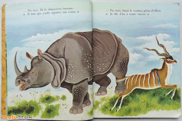 Livre Collection LE LION ET LA SOURIS (1960) * Un petit livre d'Or ° - muluBrok