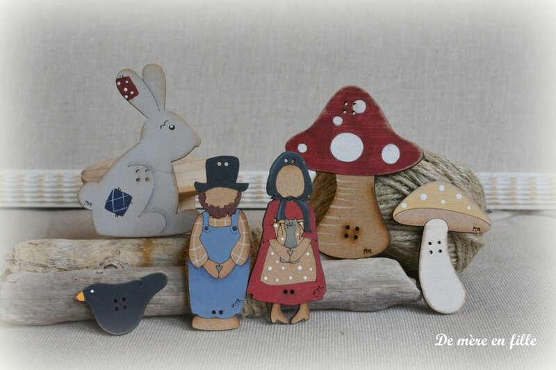 carte Amish et lapin 1