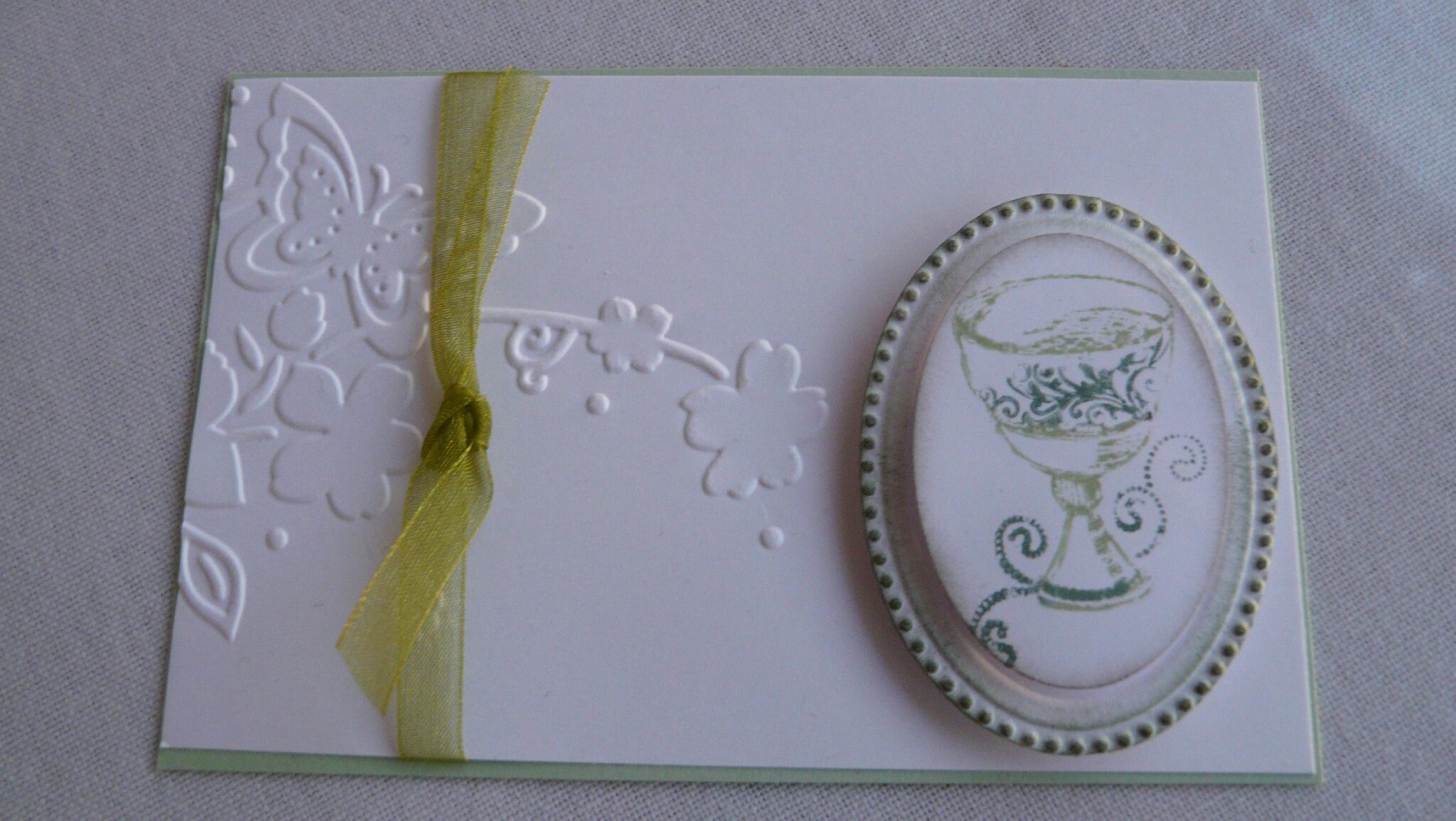 Carton d'invitation Communion Antoine Le Scrap de Cissou