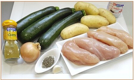 blancs de poulet, courgettes pdt en multicuiseur1 blancs de poulet, courgettes pdt en multicuiseur1