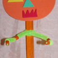 marionnette citrouille