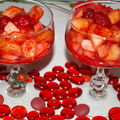 salade fruitée et colorée