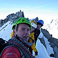 Pointe lachenal 2 oct 2011