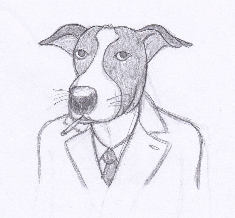 L'homme à tête de chien - Ecritures folles L'homme à tête de chien - Ecritures folles
