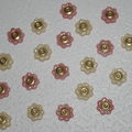 fleurs en pâte à sel ...