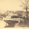 Le port du Fleix vers 1870