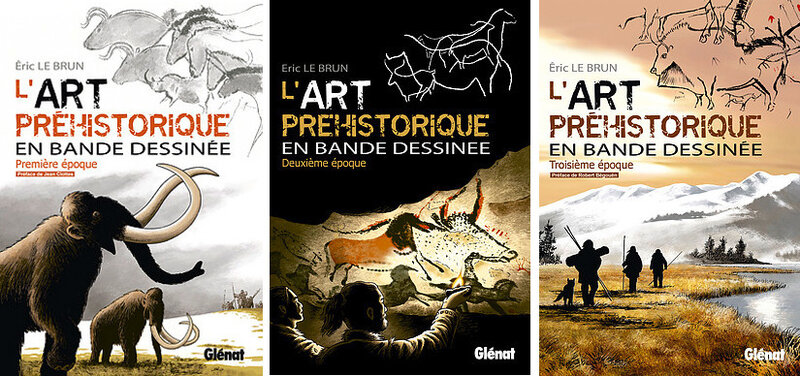 L'art préhistorique en BD - Glénat