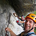 Via ferrata aillon 28 juillet 2013