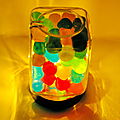 Bocaux gourmands lumineux ....
